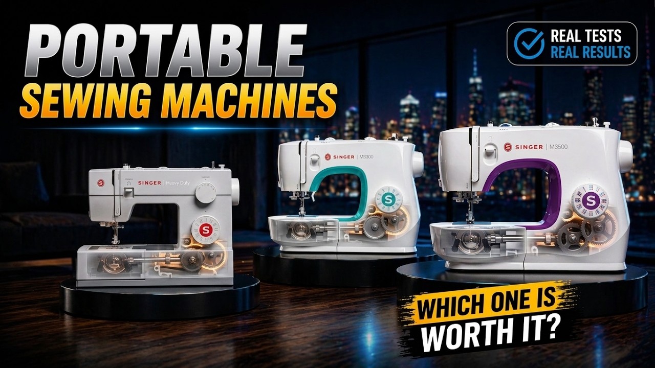 Top 7 Best Portable Sewing Machines in the USA (2026 Buyer’s Guide)