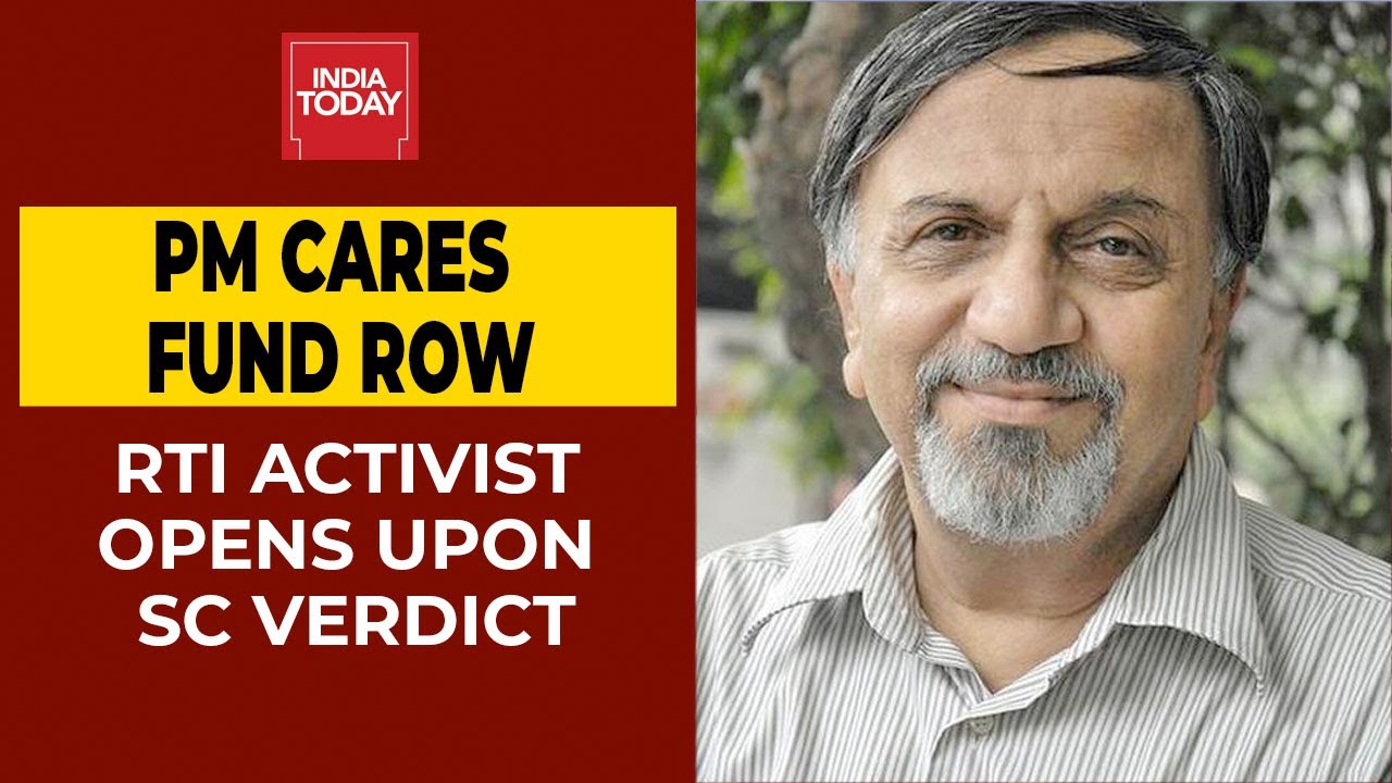 RTI Activist Shailesh Gandhi Opens Up On SC Ruling PM Cares Fund Cannot Be Transferred To NDRF