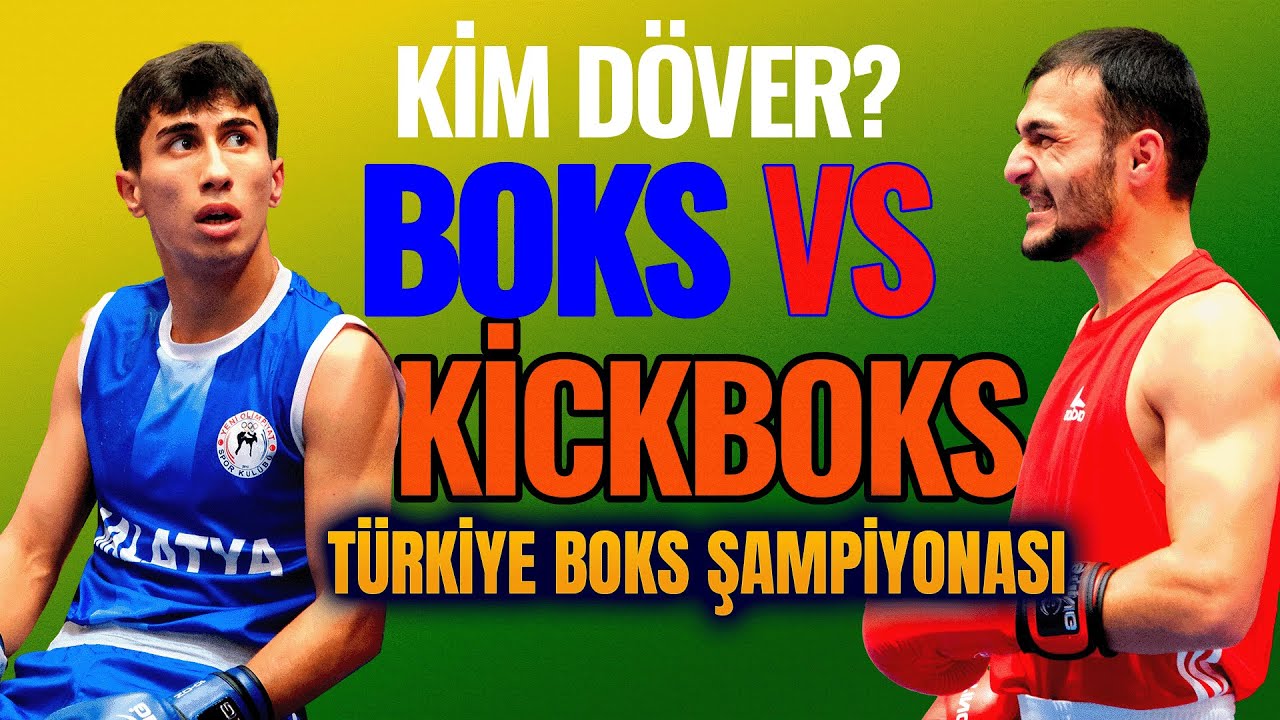 Kickboksör Türkiye Boks Şampiyonasında Ne yaptı ? Boks VS Kickboks Kim Döver?