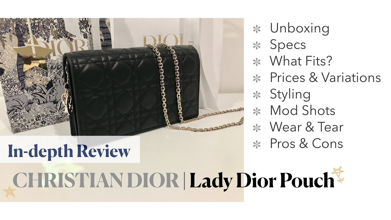 Lady Dior Pouch | THOROUGH Review