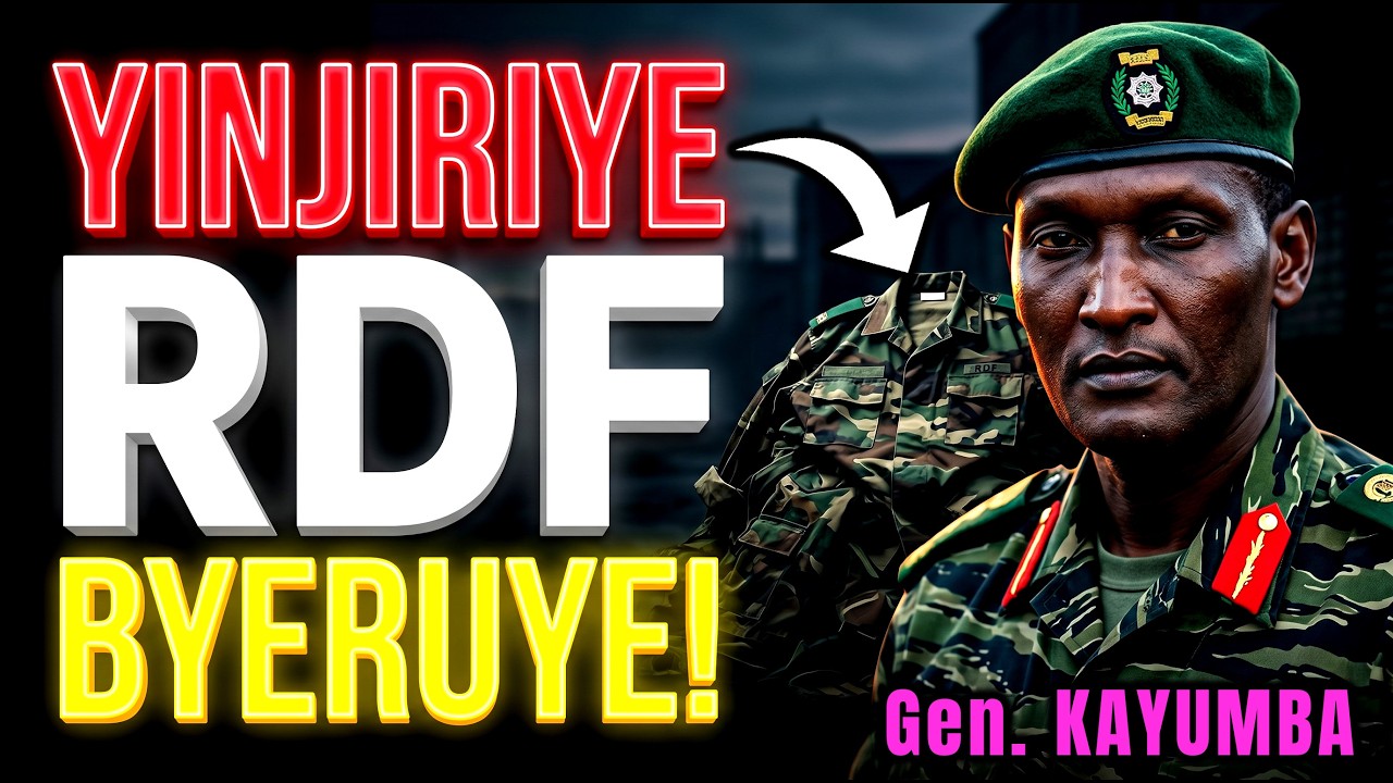 KAYUMBA YINJIRIYE RDF! Imyenda ya gisirikare n'amabanga y'inama yose Arabifite!