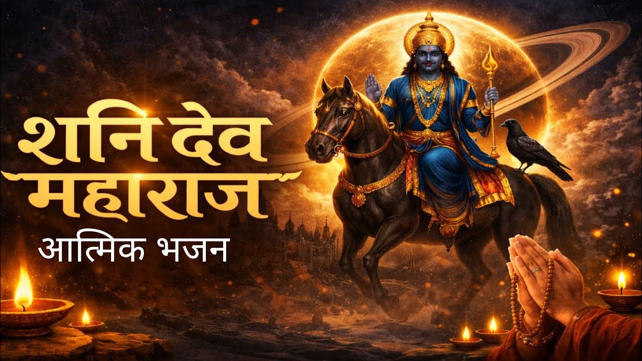Shani Dev Maharaj Bhajan 🖤 | Powerful Shani Dev Song | Saturday Special Devotional