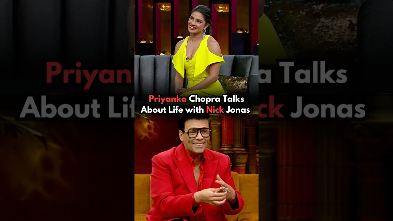 Priyanka Chopra Talks About Life with Nick Jonas & His Family❤️#priyankachopra #nickjonas #hindi