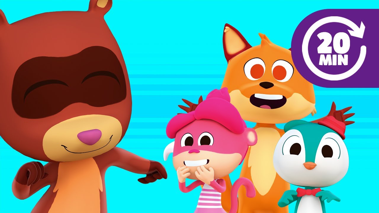 Roco El Hurón y Más Canciones Divertidas del Zoo | El Reino Infantil