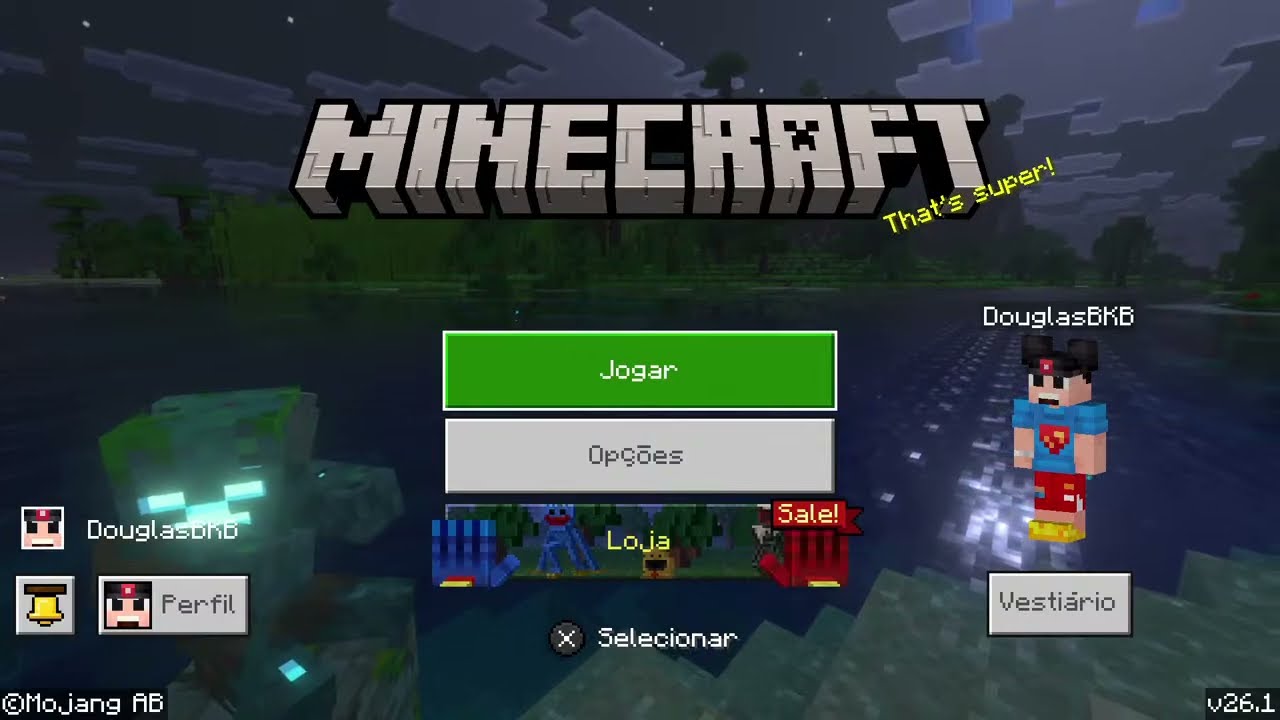 Minecraft - WORLD DO BÃUM