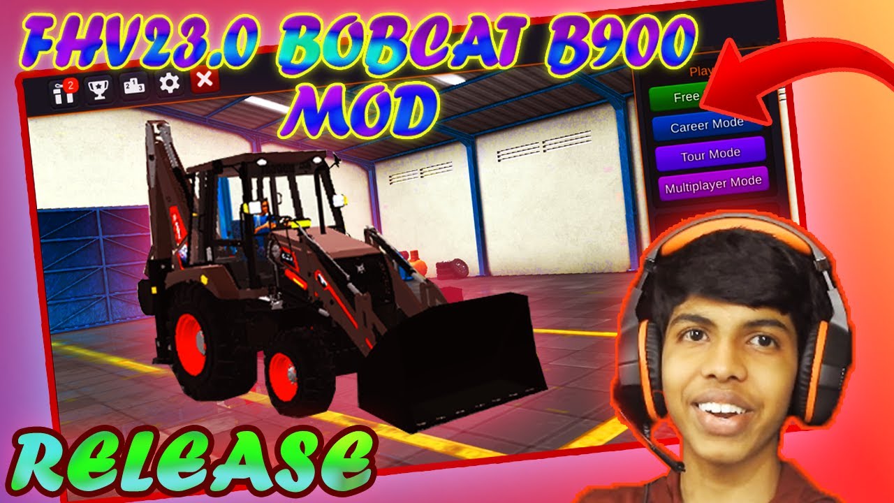 Fhv23.0 Bob Cat B900 Release 🔥 | ബോബ് ക്യാറ്റ് മോഡ് റിലീസ് ! | Harivids