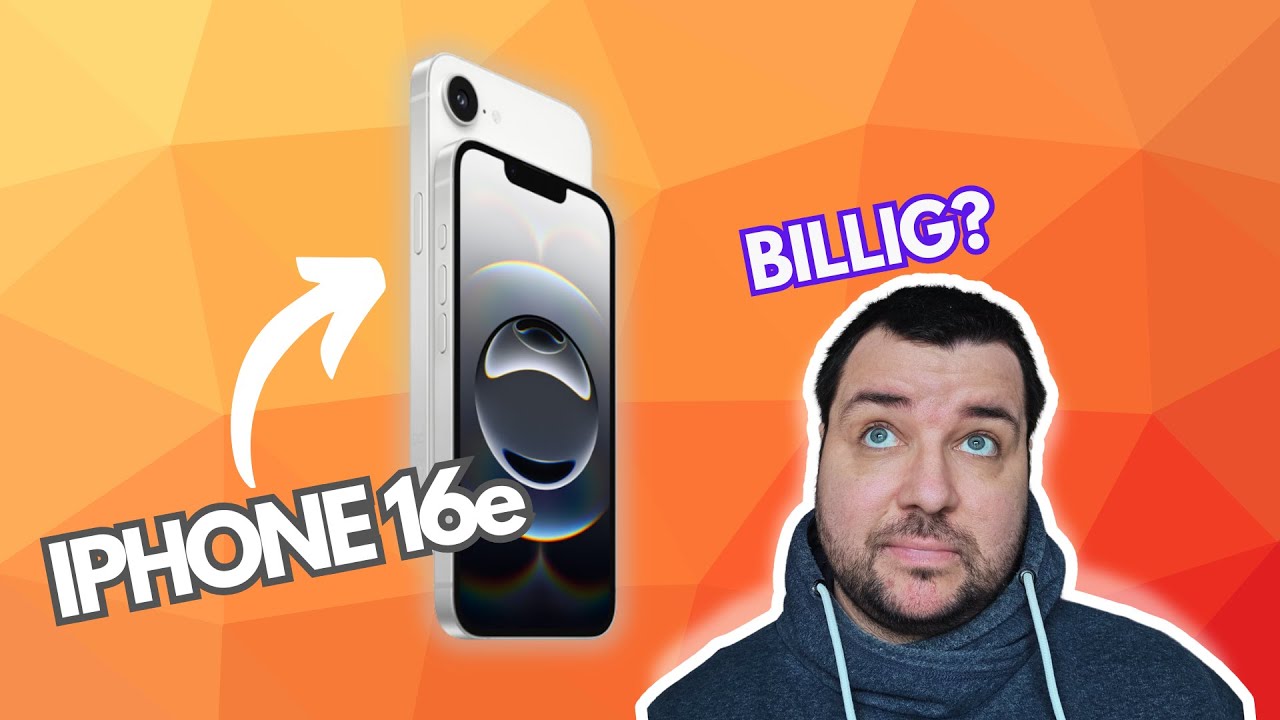 iPhone 16e - Billigaste iPhonen