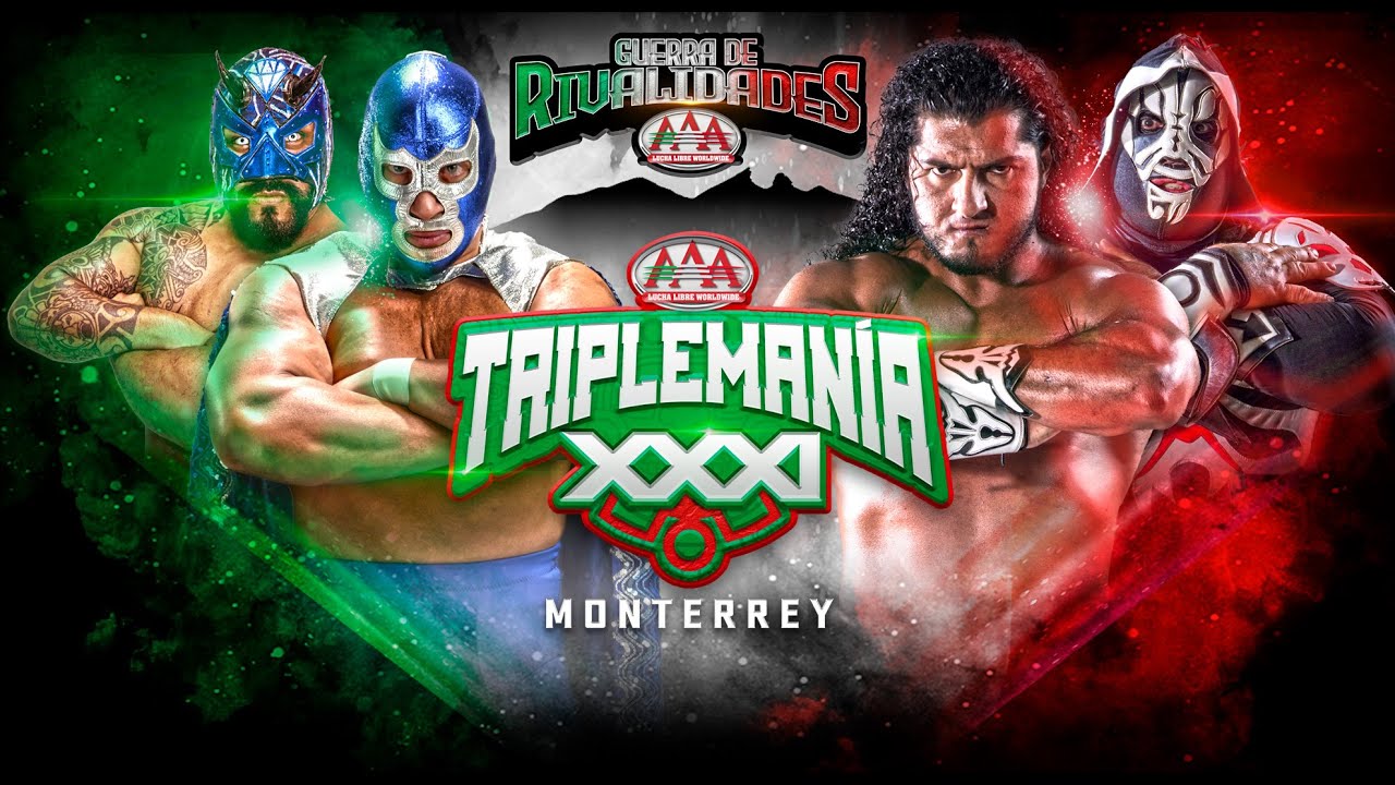 PARK y RUSH vs DMT y BLUE DEMON | TRIPLEMANÍA XXXI | Lucha Libre AAA Worldwide