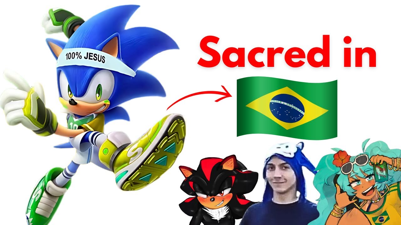 Why Sonic is LOVED in Brazil? (in a bizarre way)