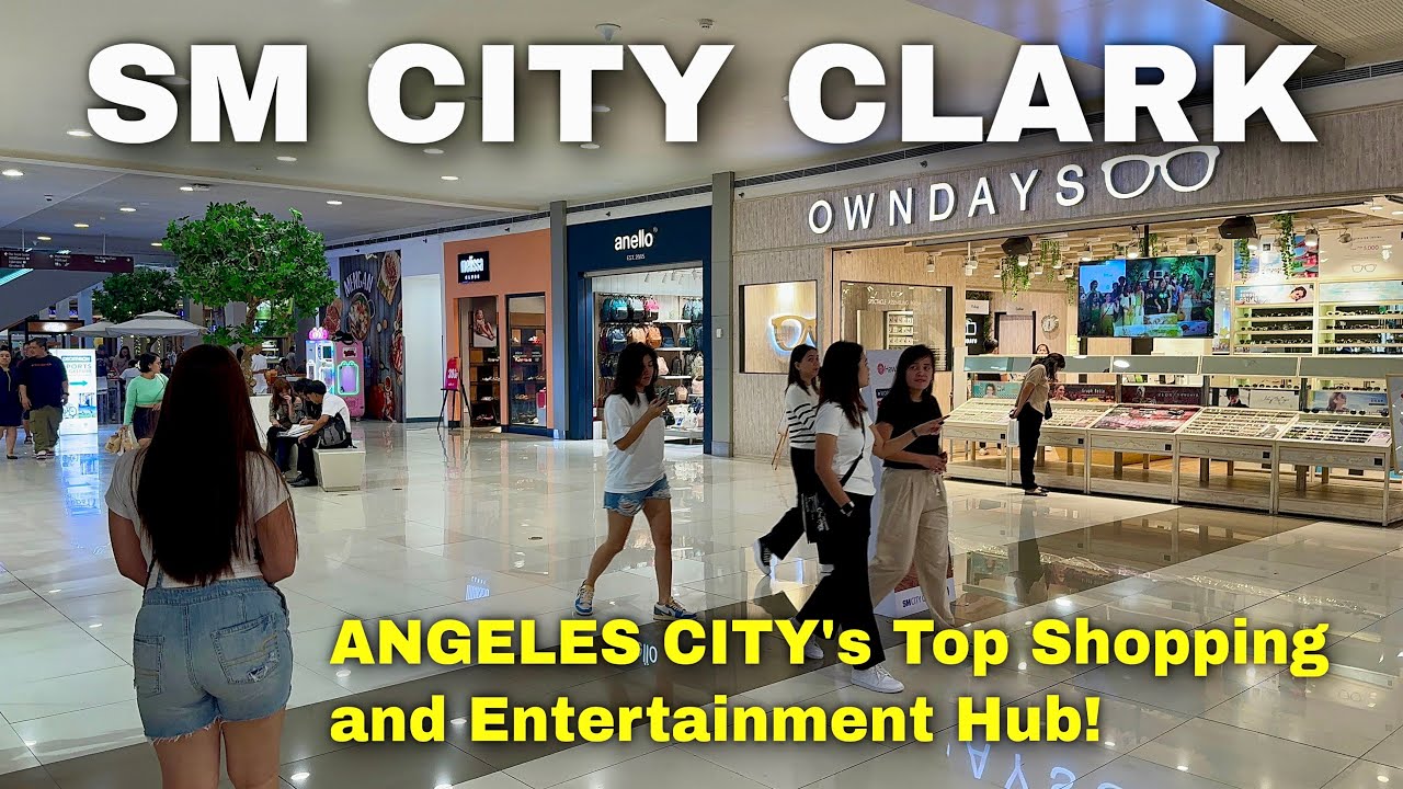 SM CITY CLARK TOUR in Angeles City | Biggest & Most Popular Shopping Mall of Pampanga, Philippines