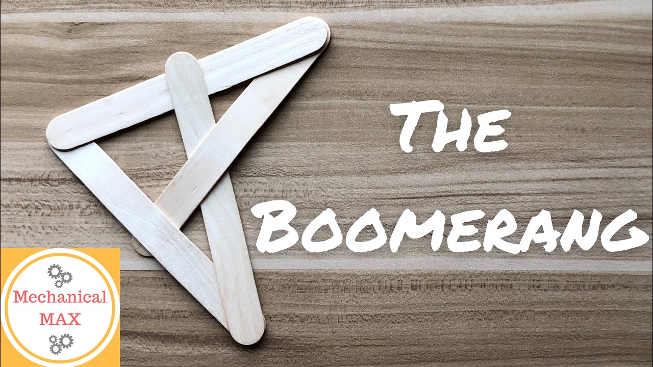 Stick Crafts - Stick Bomb - 4 Stick Exploding Boomerang