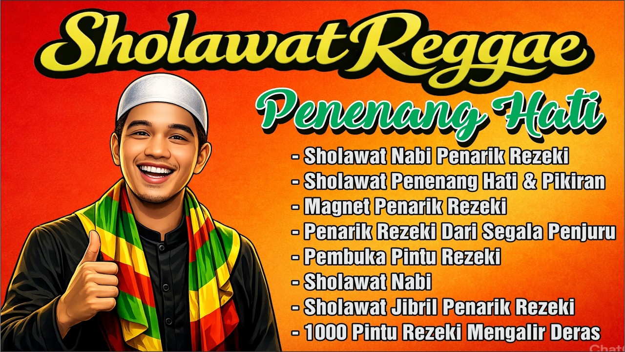 Sholawat Reggae Penyejuk Hati 2026 | Versi Santai yang Menyentuh Kalbu