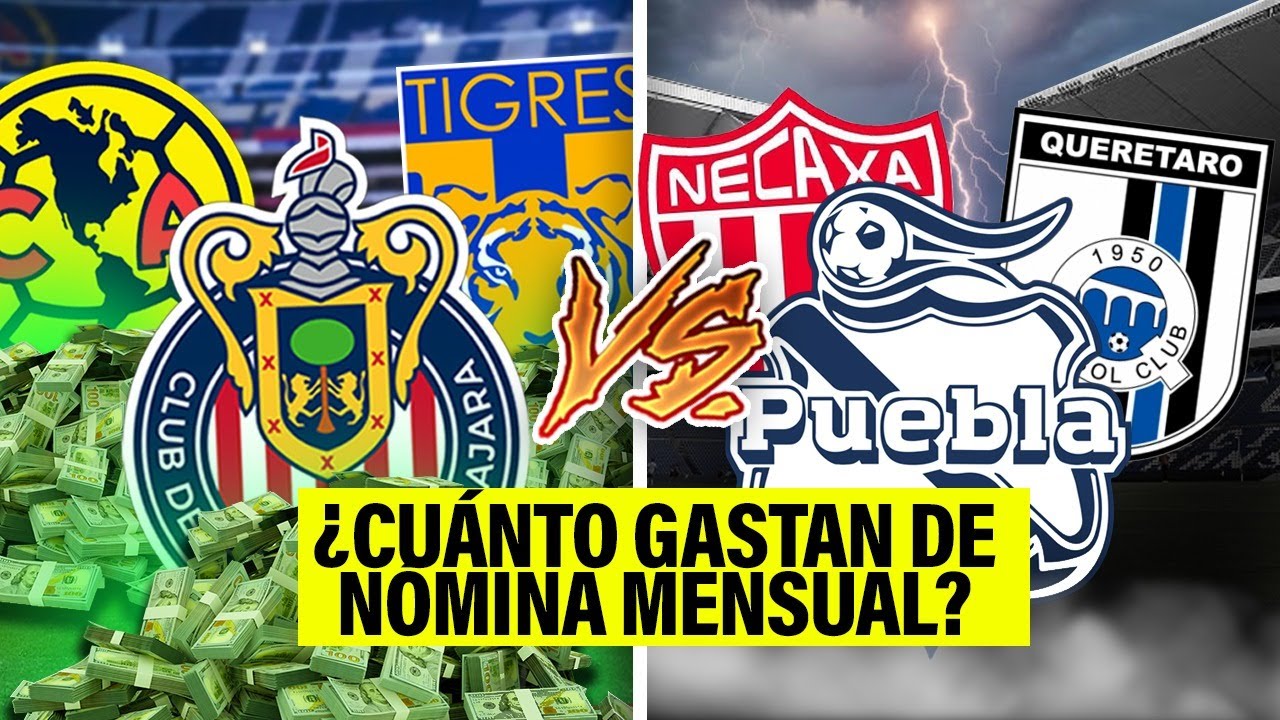 &iquest;Cu&aacute;nto GASTAN de N&Oacute;MINA MENSUAL cada equipo de la Liga MX en sus jugadores?💵 &iexcl;Una&nbsp;LOCURA&nbsp;Tigres!😱💰