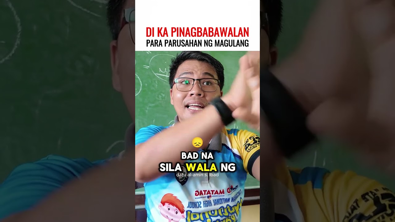 DI KA PINAGBABAWALAN PARA PARUSAHAN NG MAGULANG