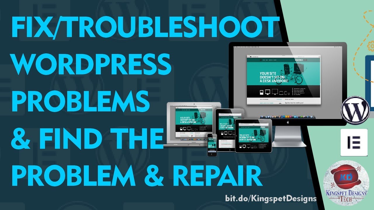 How To Fix WordPress Problems   Troubleshoot & Find The Problem & Repair