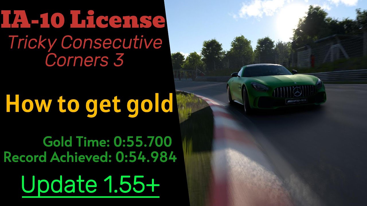 GT7 | How to get Gold on the IA-10 License (Update 1.55+)