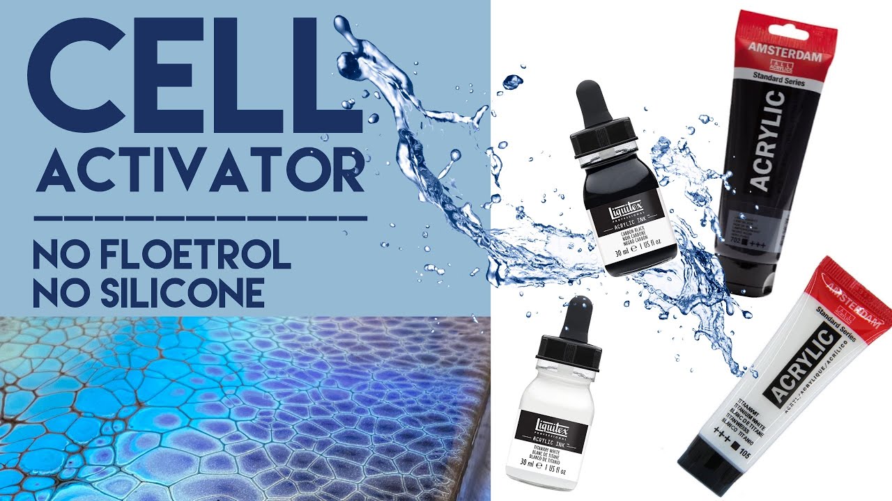 26. Cell Activator Recipe Revealed - Acrylic Pouring - Fluid Art