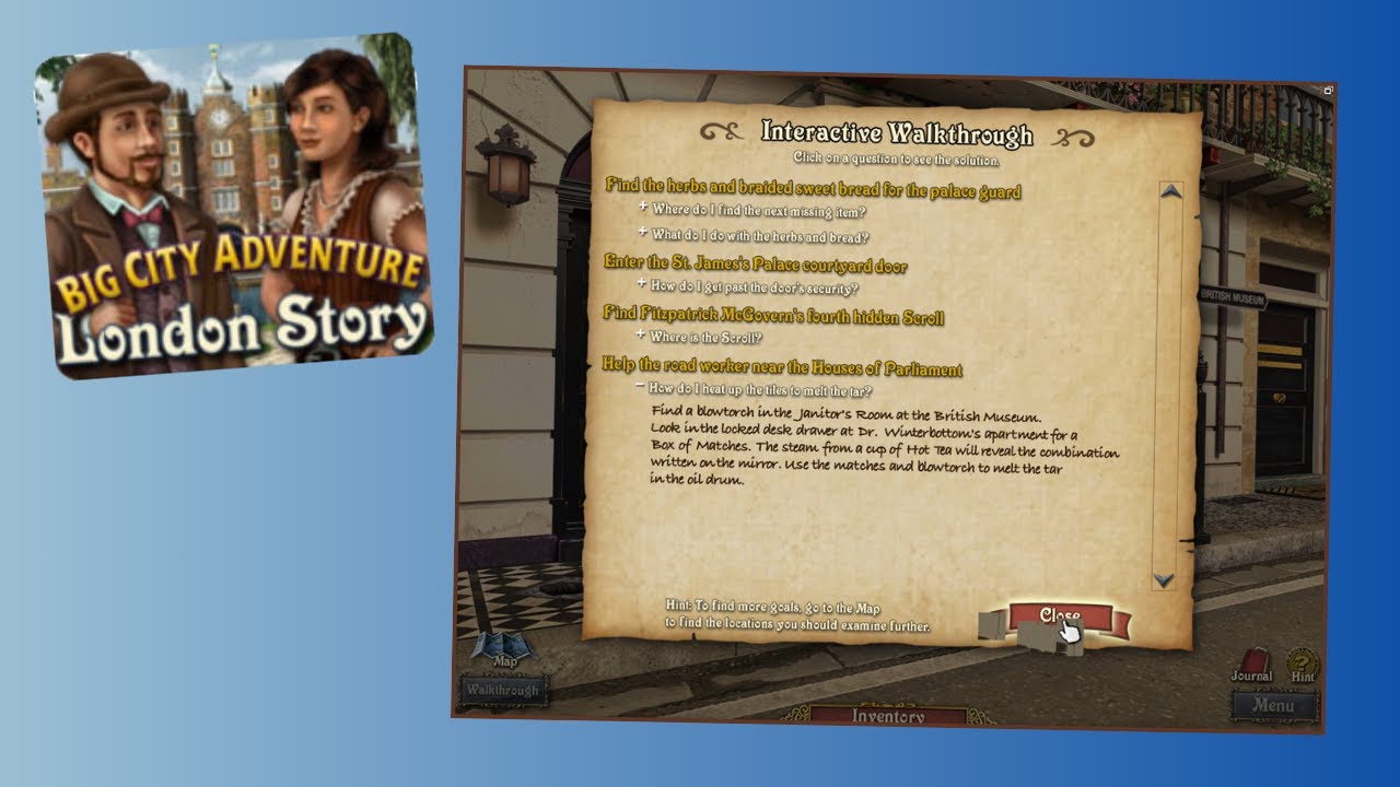 Starting to Feel a Little Lost Playing Big City Adventure London Story!