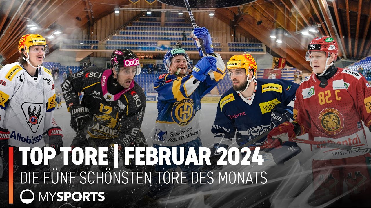 Top Tore des Monats Februar | National League 23/24
