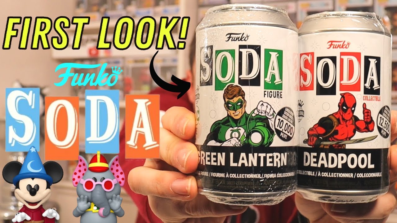 Funko Soda Unboxing FIRST LOOK! Green Lantern, Deadpool & MORE!