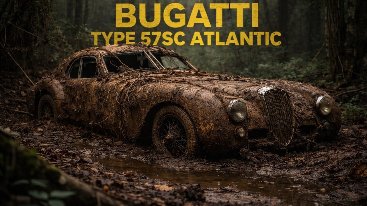 Rare Bugatti Type 57SC Atlantic Discovered in Jungle | Restored Masterpiece