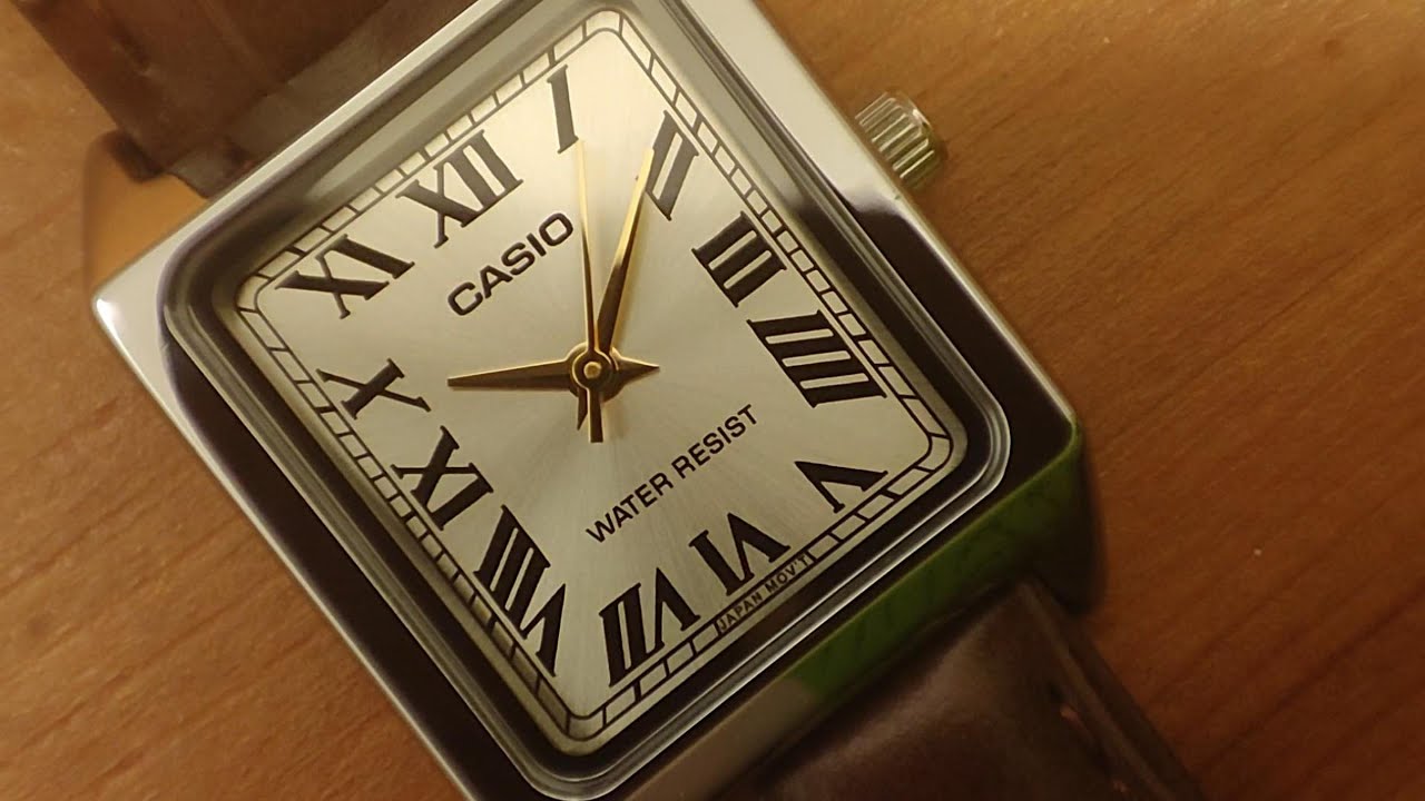 Casio Tank (LTP-V007L-9B) Unboxing & Overview