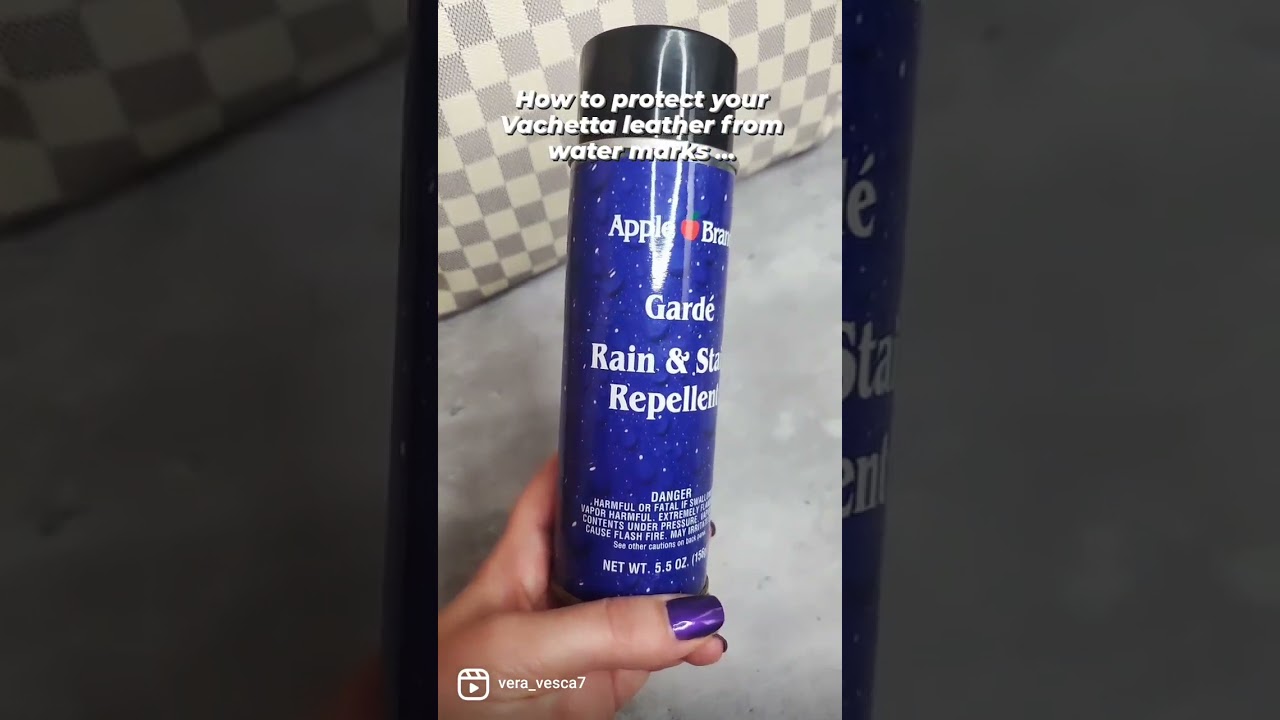How to protect your Vachetta leather from water stains on Louis Vuitton