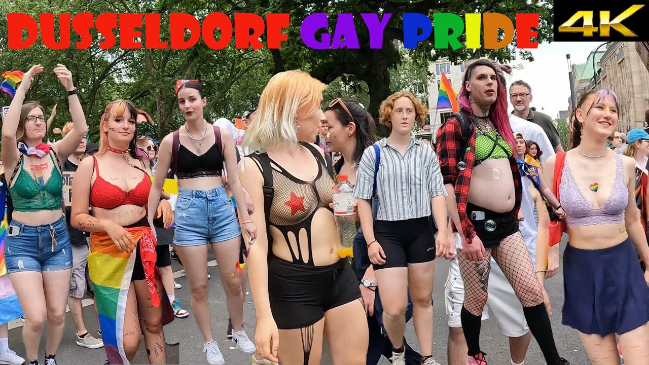 Gay parade Is About Human rights. West Germany (Dusseldorf) GAY parade 2023 highlights