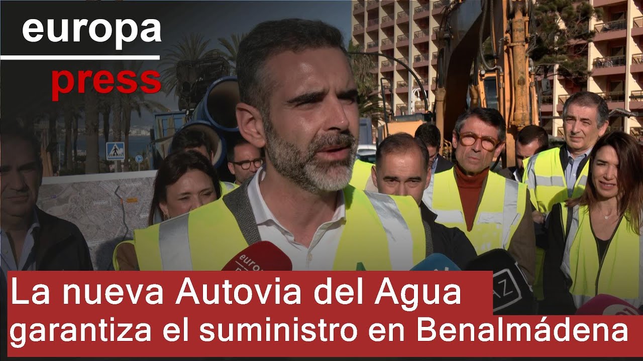 El nuevo tramo de la Autovía del Agua entre Benalmádena y Torremolinos, al 20% de ejecución