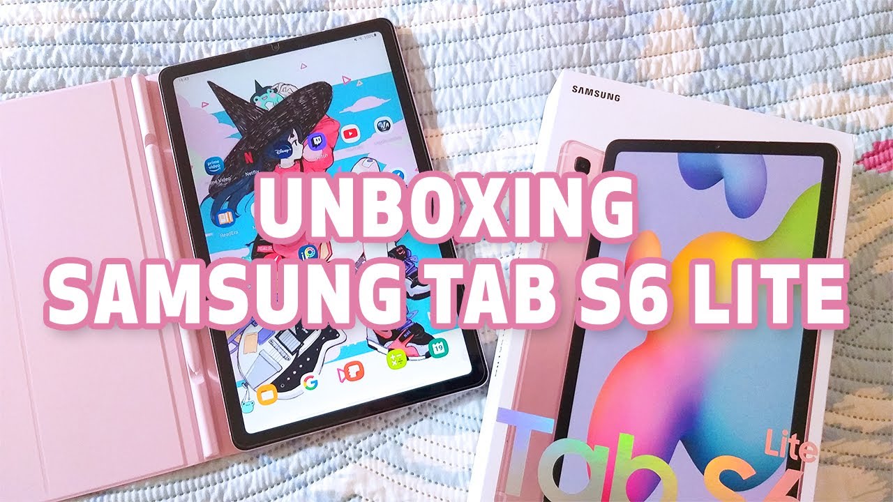 Samsung Tab S6 Lite Unboxing