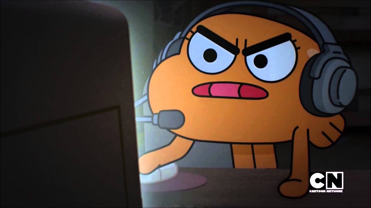 Funniest Cartoon scene in years - Gumball The Internet