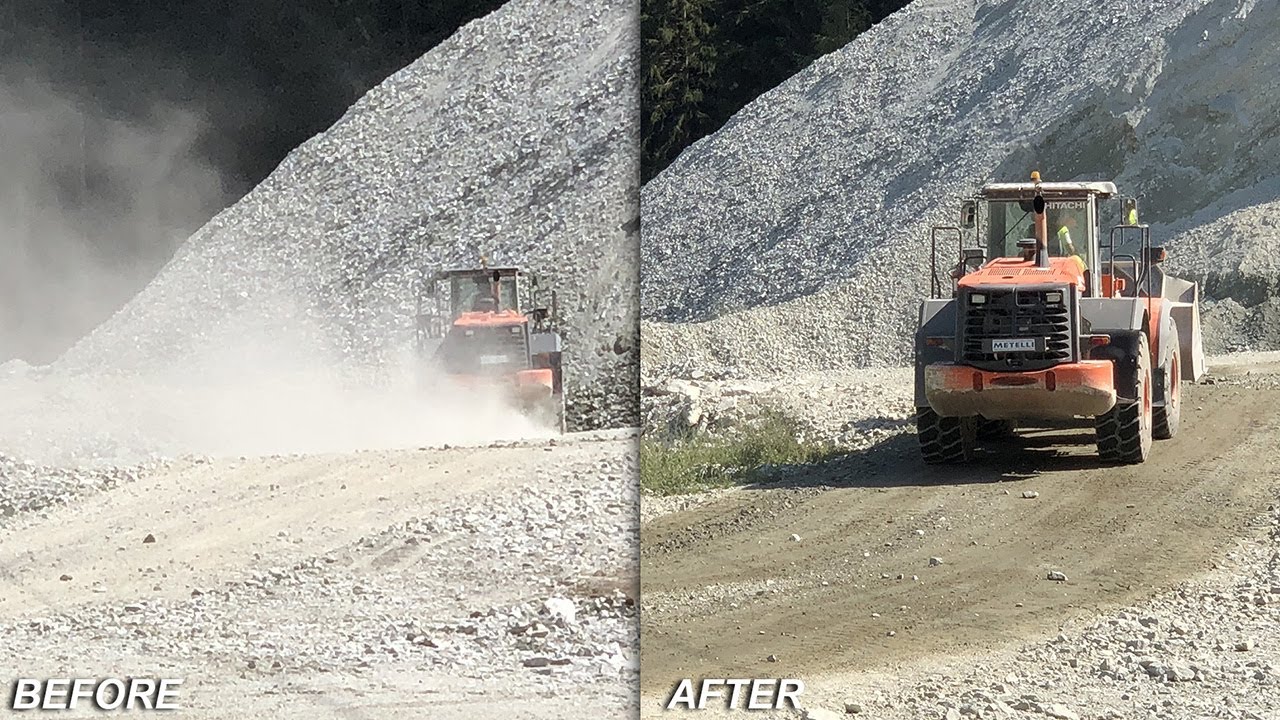 Quarry Dust Control - Controllo Polveri in Cava