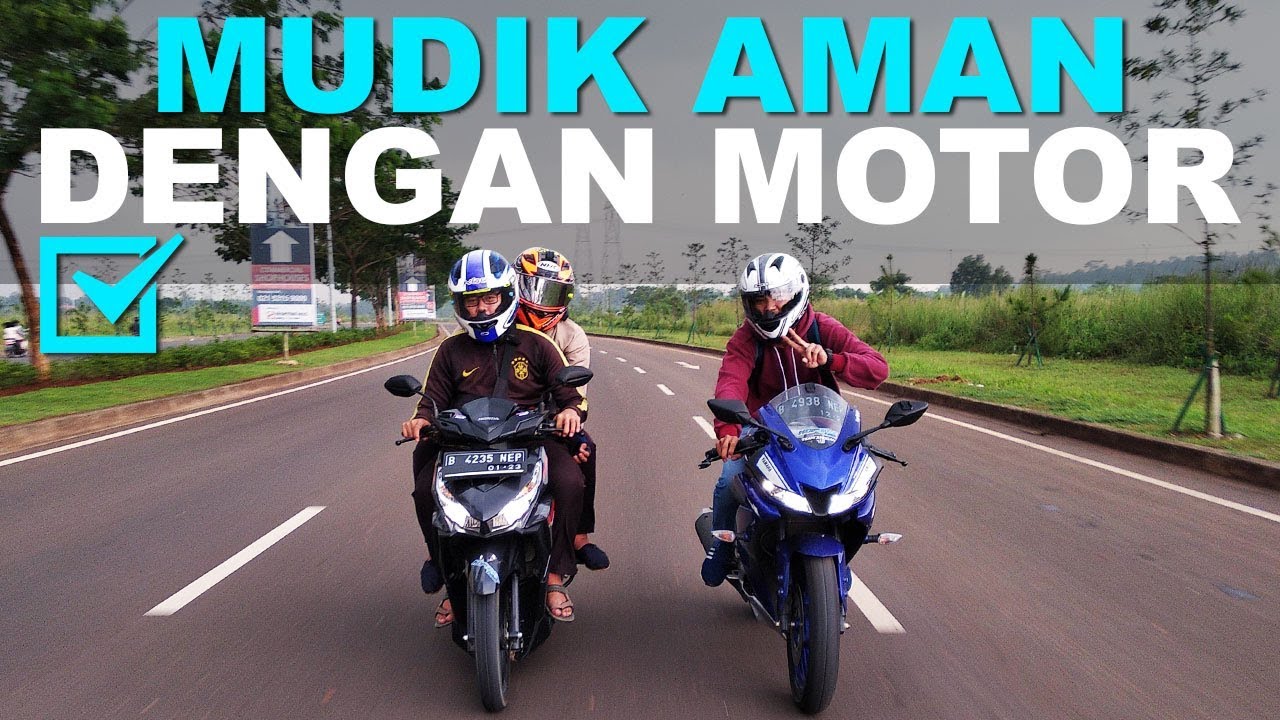 TIPS Mudik Aman dan Nyaman Menggunakan MOTOR ala BangPanus - #MotovlogIndonesia