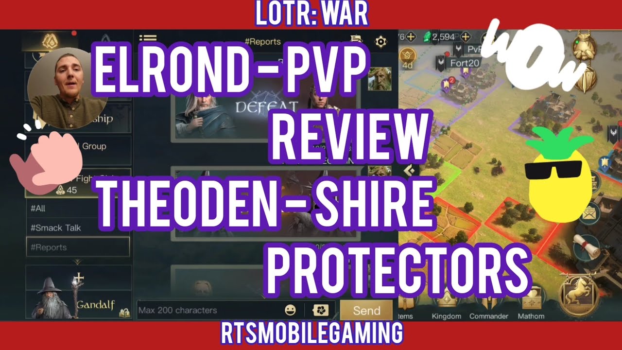 LOTR: RTW &mdash; обзор PvP Элронда и Защитники Шира Теодена! Сезон 6