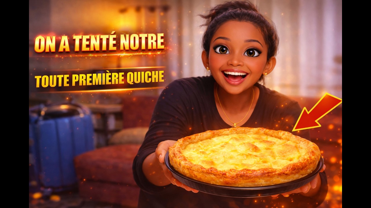 Mission quiche ! On réalise notre première version maison .