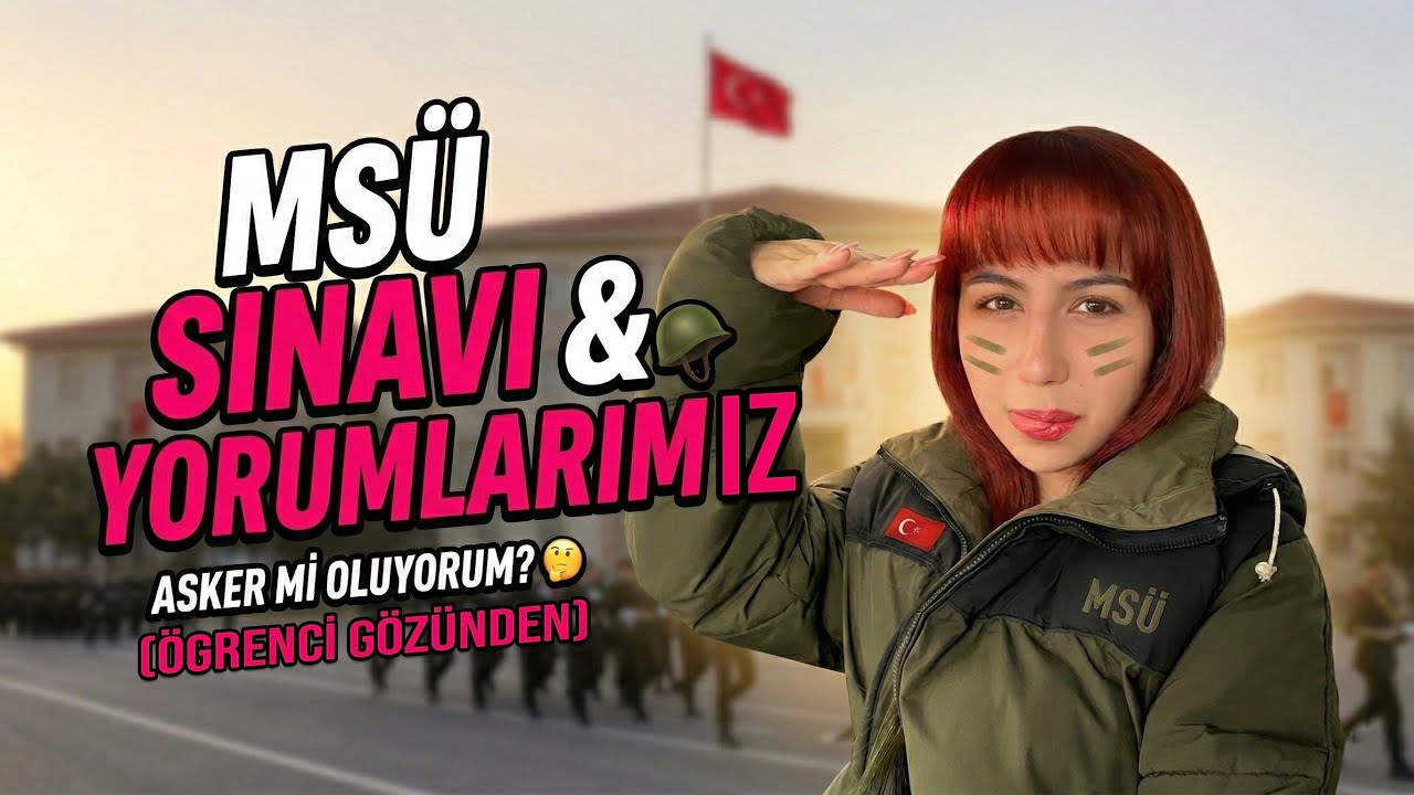 ÖĞRENCİ GÖZÜNDEN MSÜ | Msü nasıldı ? | Şimdi ne yapacağız ? | Sizinle yorumluyoruz 
