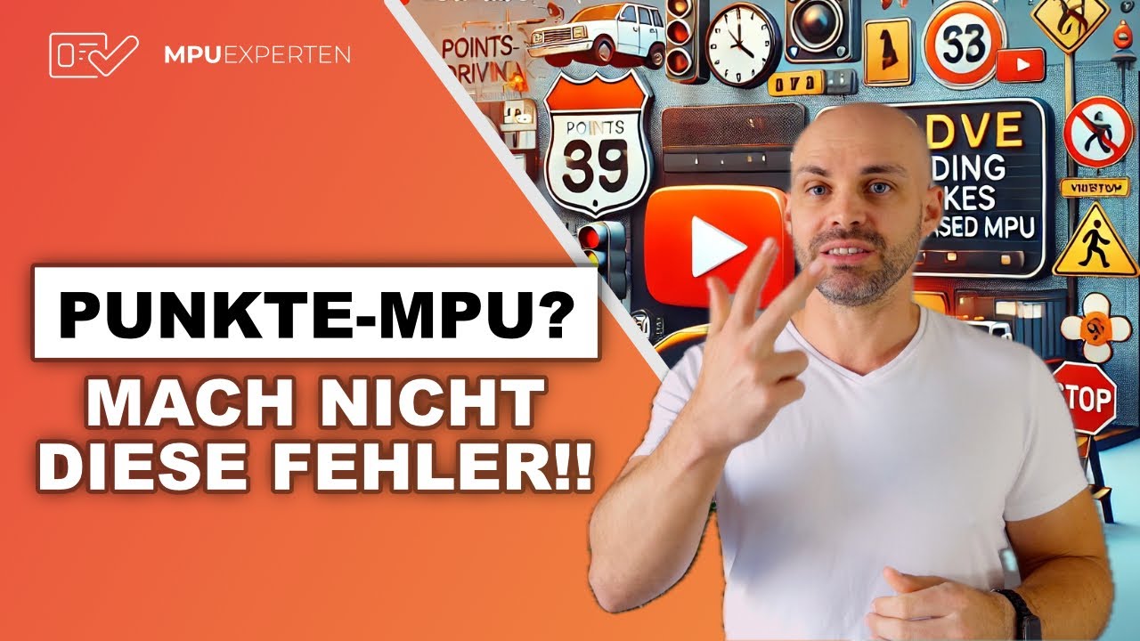 ⚠️ 3 Fehler, die du bei deiner Punkte-MPU vermeiden musst!