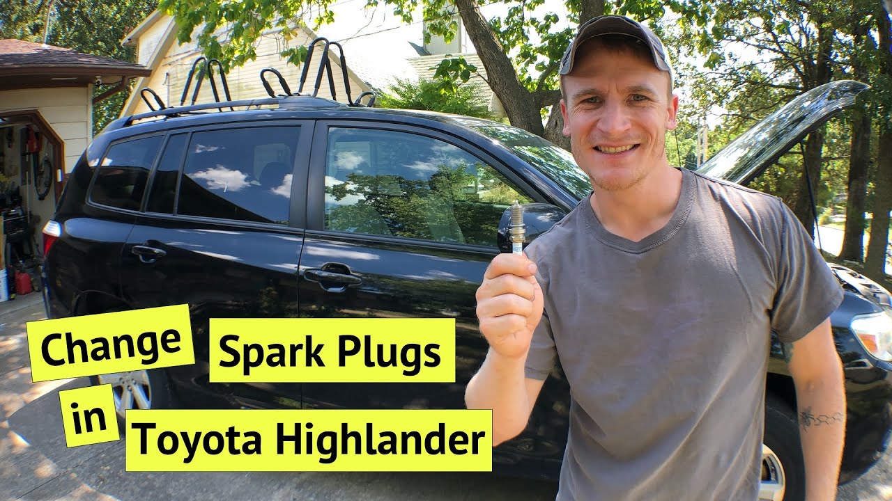 Replace Spark Plugs In Toyota Highlander | HOW TO