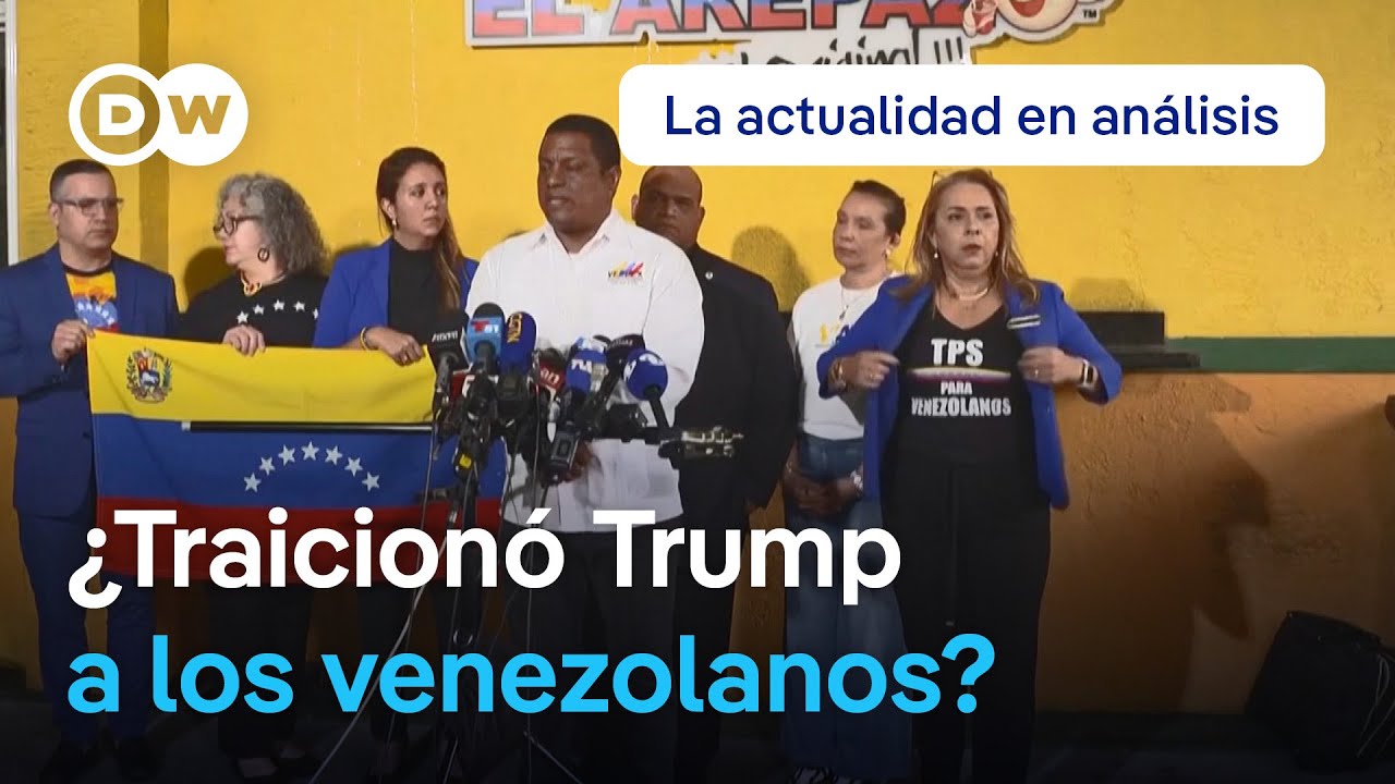 Venezolanos en Estados Unidos afirman que se sienten traicionados y abandonados por Trump