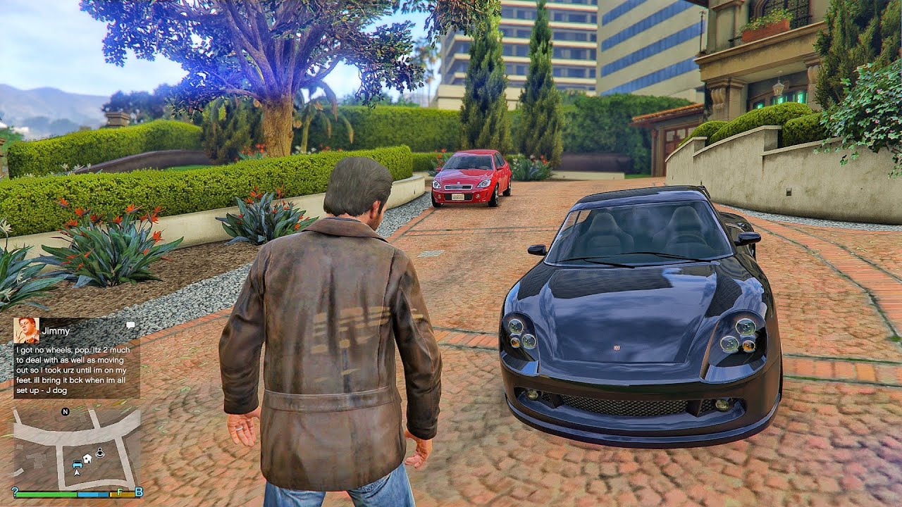 В GTA 5 Майкл Франклин и Тревор спасают высокопоставленного человека из здания IAA с высоким уров...