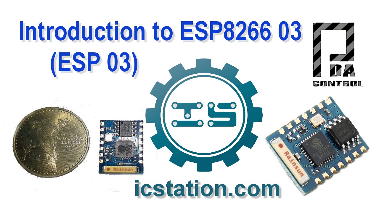 Introduction ESP8266 03  : PDAControl