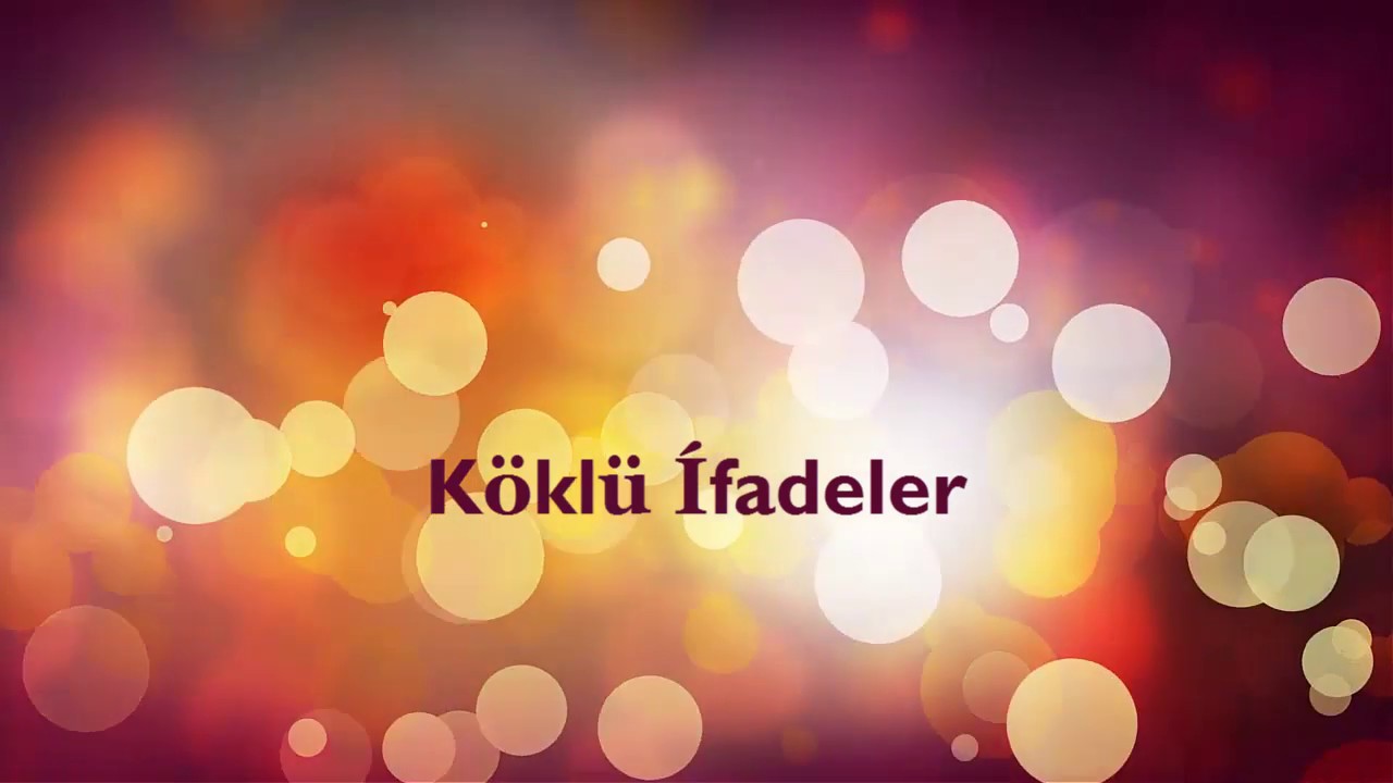 Antrenmanlarla Matematik Koklu Ifadeler 1