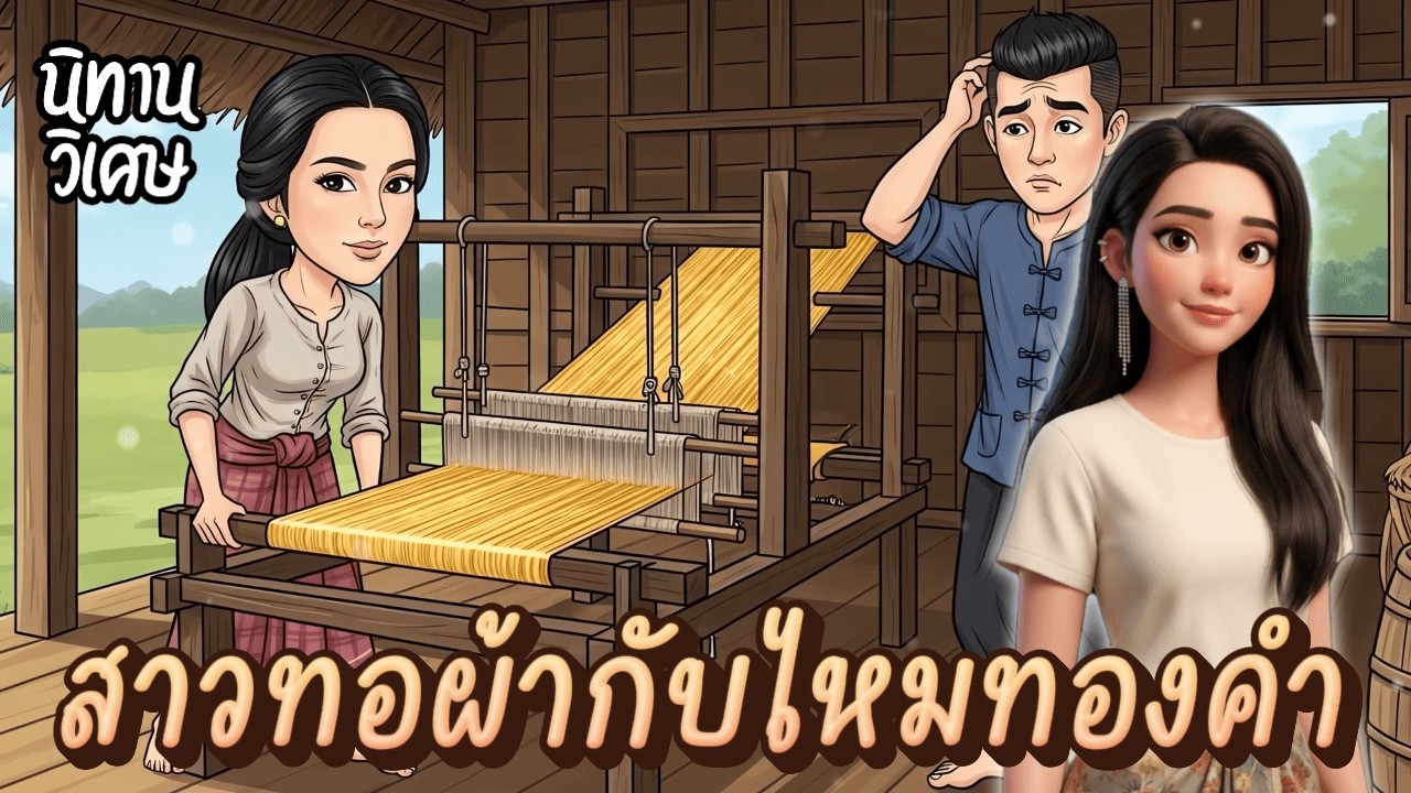 สาวทอผ้ากับไหมทองคำ | EP.61 นิทานวิเศษ #นิทานพื้นบ้าน #นิทานก่อนนอน #นิทานสอนใจ