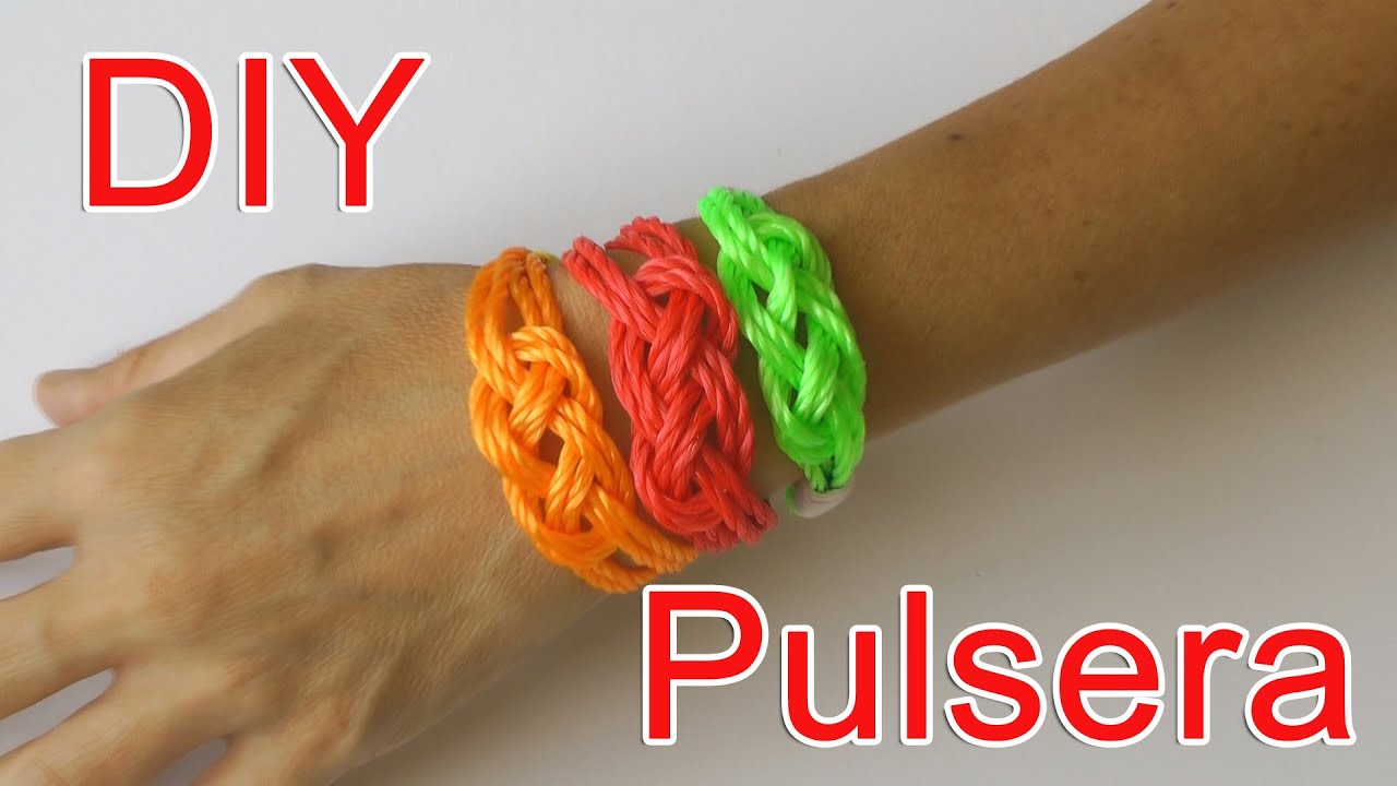 Manualidades: Pulseras de trapillo o soga - Manualidades para todos
