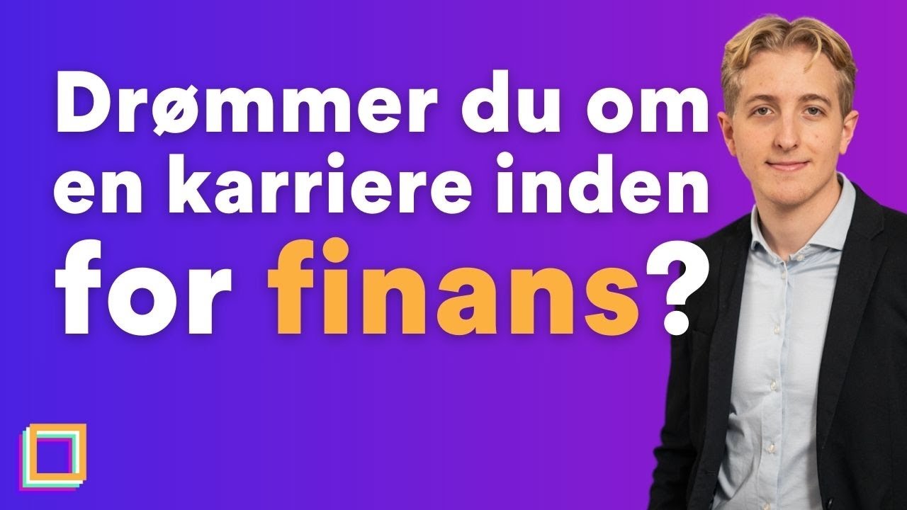 Start din karriere inden for finans! Bliv finansøkonom på Cphbusiness 🎉