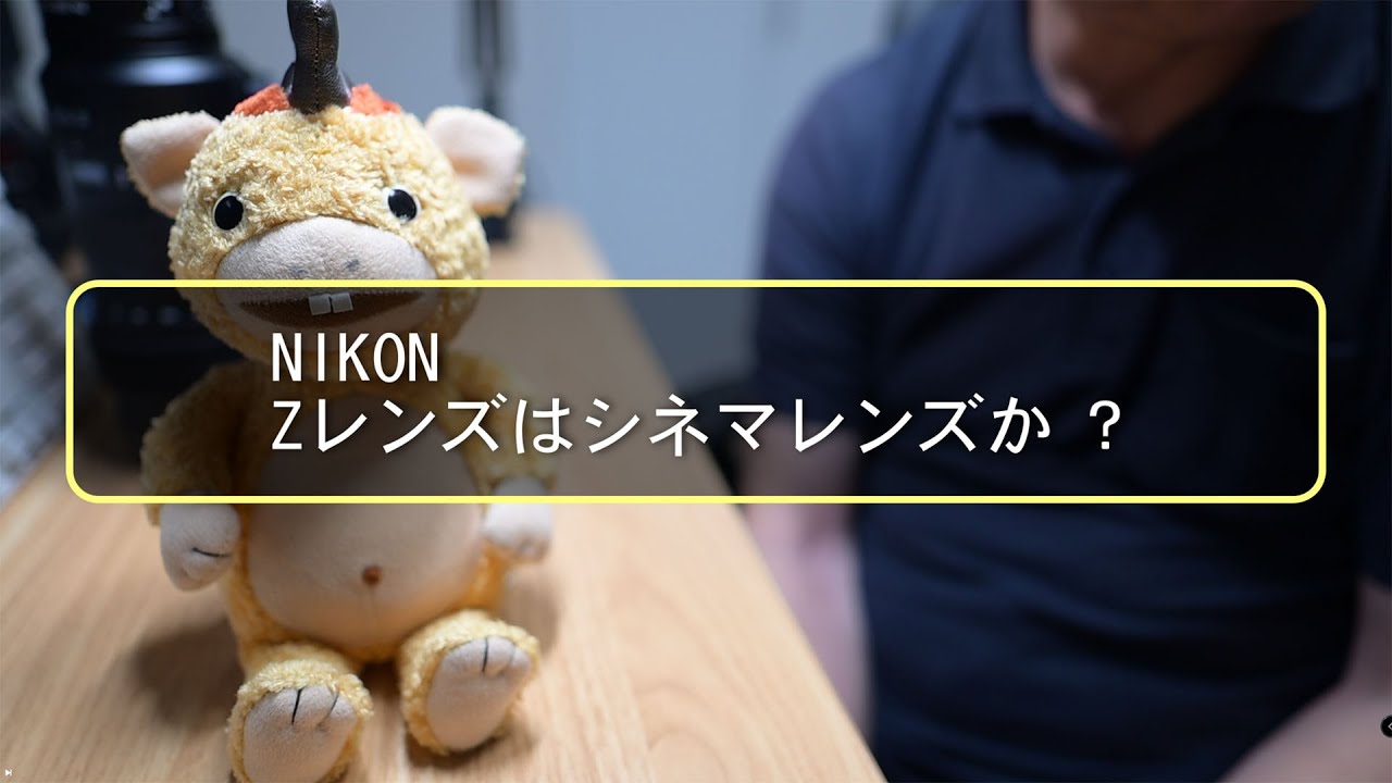 NIKON　Zレンズはシネマレンズか ?