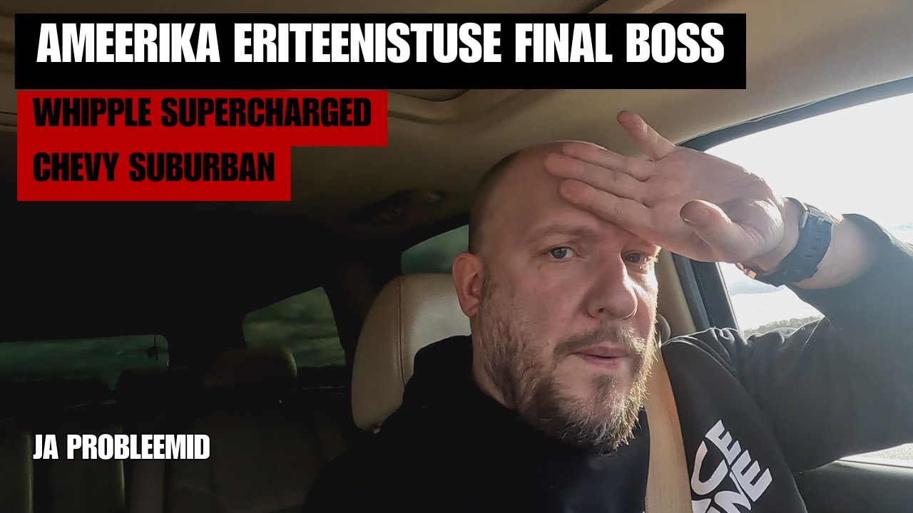 Ameerika eriteenistuse final boss - Chevy Suburban koos Whipple ülelaaduriga