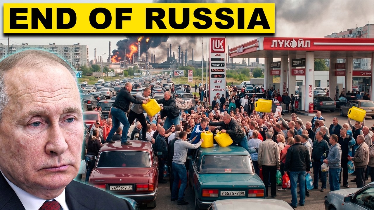 Россияне бунтуют против Путина из-за топлива... Гнев 50 миллионов человек погружает улицы в хаос