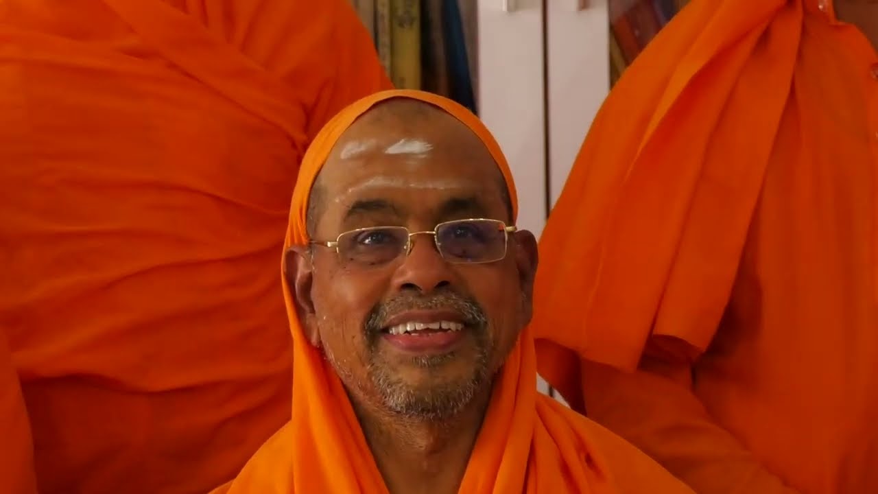 Pujyasri Paramarthananda Mahaswamiji Visit to Vedapuri -  May 22   2022