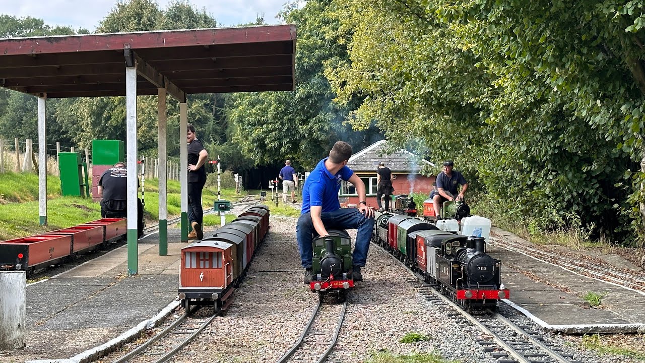 A day out with Tom… at the Great Cockcrow Railway.